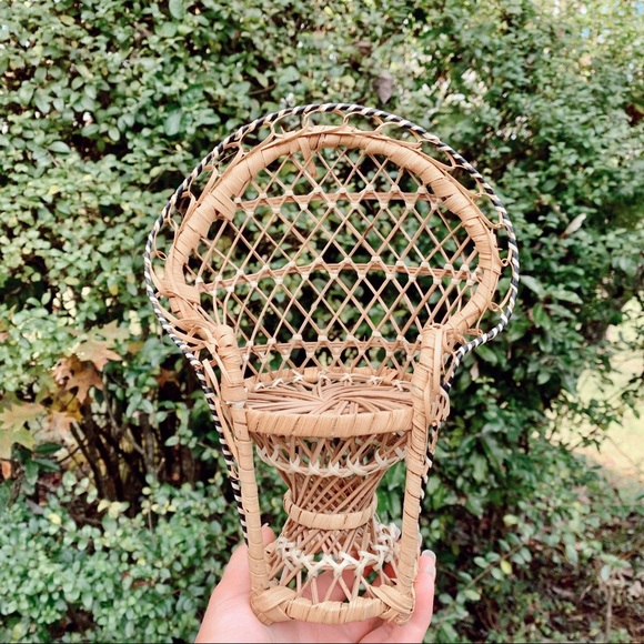 Other - Mini Boho Peacock Chair Decor